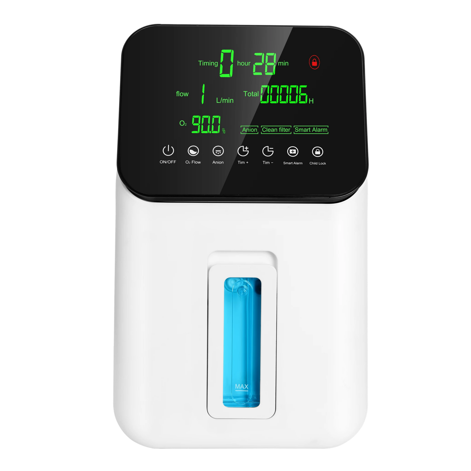 Concentrador de Oxígeno Doméstico SYK608A de 1 L con Nebulizador