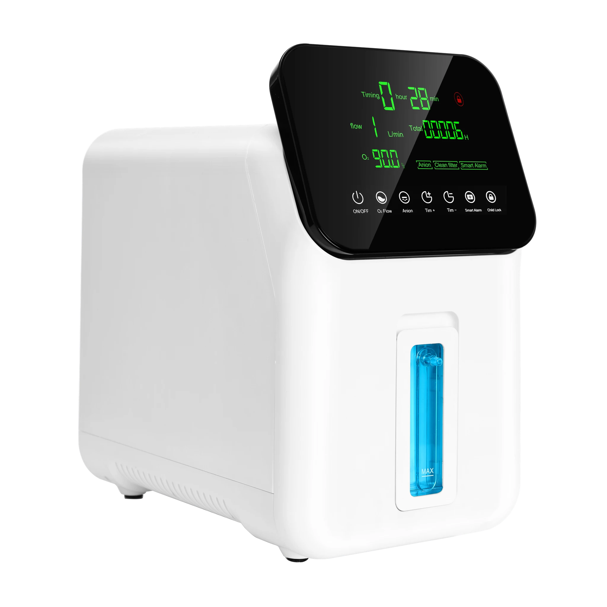 Concentrador de Oxígeno Doméstico SYK608A de 1 L con Nebulizador