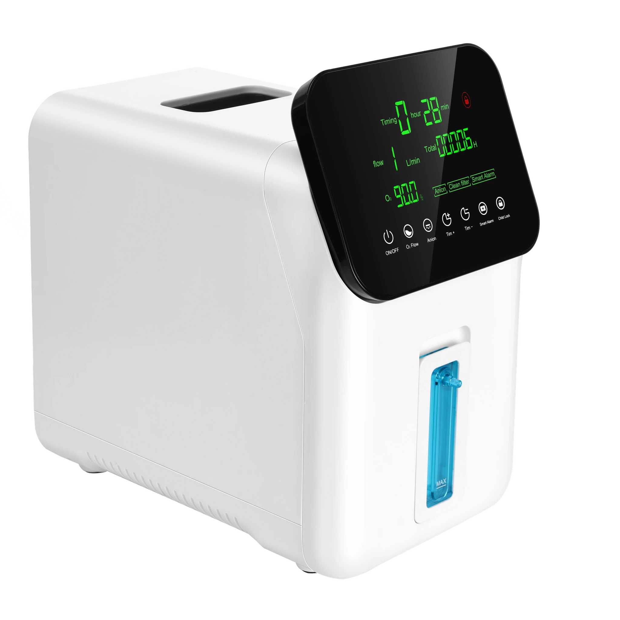 Concentrador de Oxígeno Doméstico SYK608A de 1 L con Nebulizador