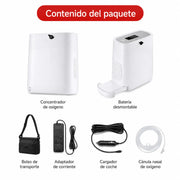 Concentrador de Oxígeno Portátil YK1001S