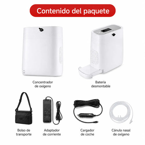 Concentrador de Oxígeno Portátil YK1001S